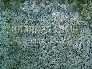 Gedenkstein für J. Trüper
