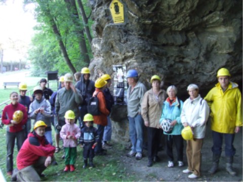 Etwa 50 Personen nahmen am Tag des Geotops 2007 teil.