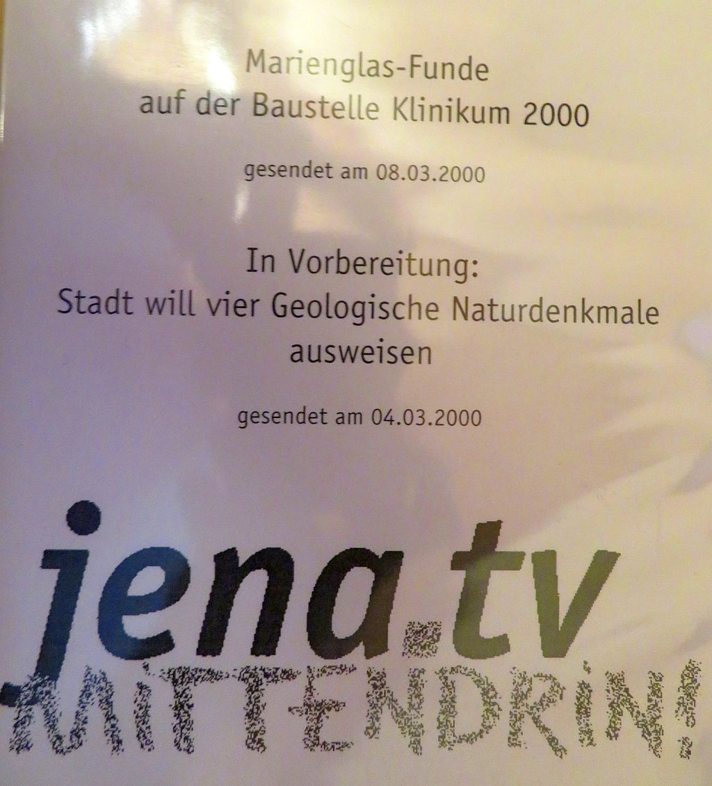 Video vom 8.3.2000 Jena TV